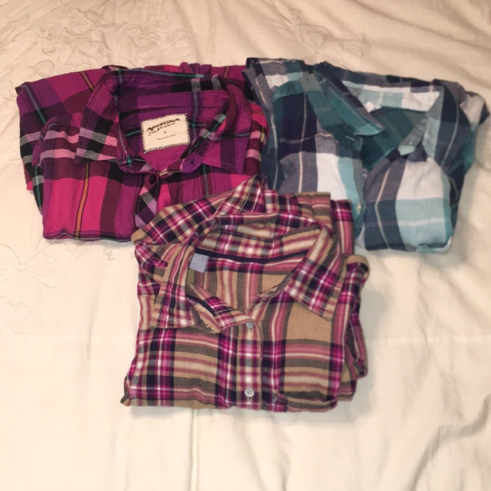 Plaid shirt combo! size S/M